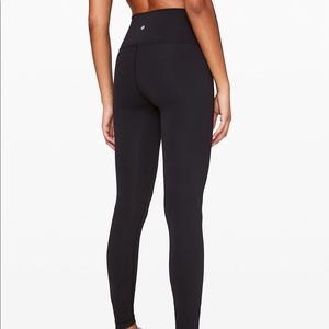 GREEN LULULEMON WORKOUT PANTS